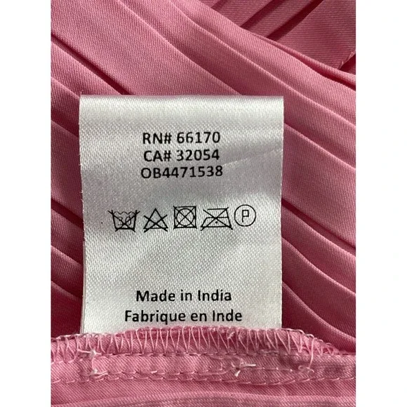 Free People Rococo Sand Women Wide Leg Pleated Mid Rise Pink Pants Sz XS New